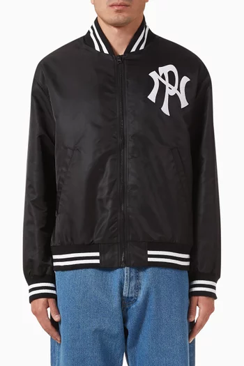 NYP Varsity Jacket in Nylon