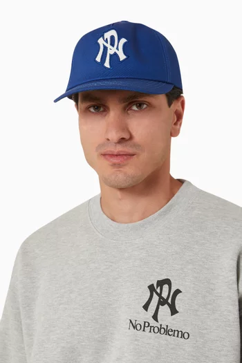 NYP Embroidered Cap in Cotton Drill