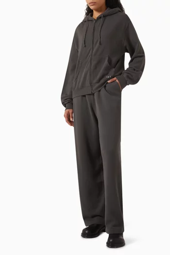 Daily Zip Hoodie in Cotton-blend