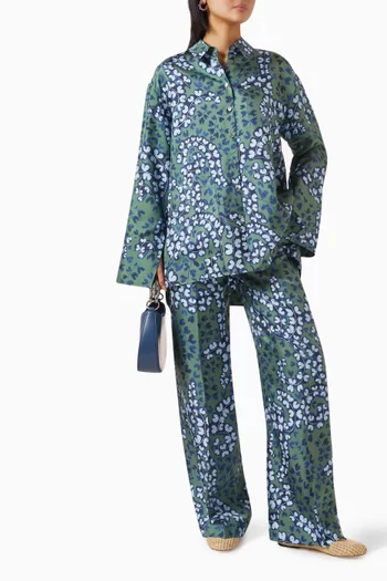 Floral-print Shirt
