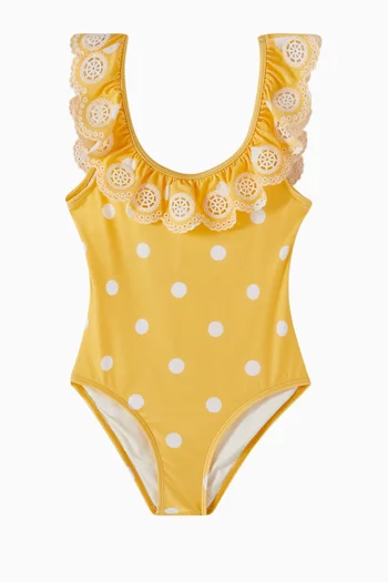 Polka-dot Swimsuit