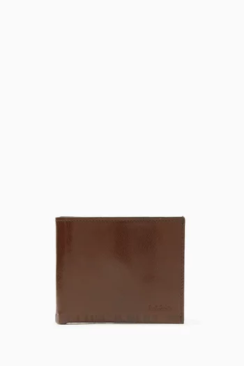 Bi-fold Wallet in Leather