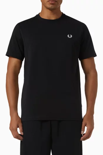Laurel Wreath Graphic T-shirt in Cotton