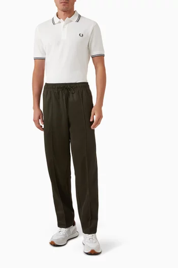 Twin Tipped Polo Shirt in Cotton Piqué