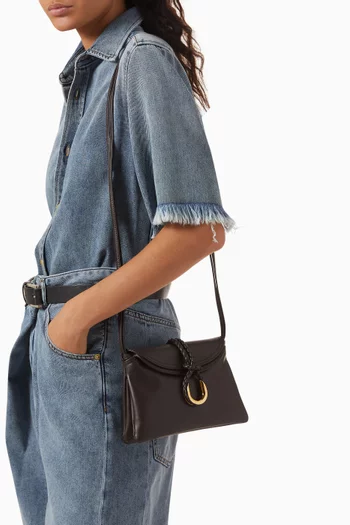Baby Liberta Crossbody Bag in Calfskin Leather