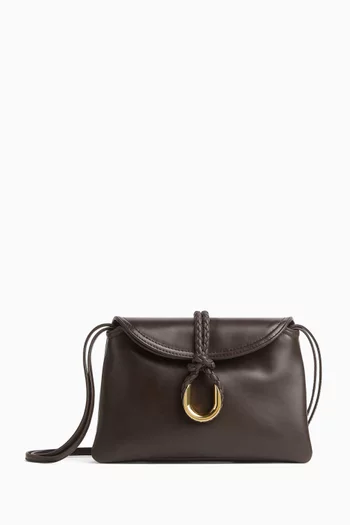 Baby Liberta Crossbody Bag in Calfskin Leather