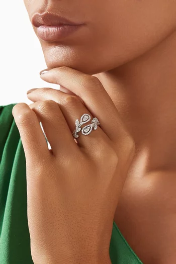 Cassy Open Ring in 925 Sterling Silver