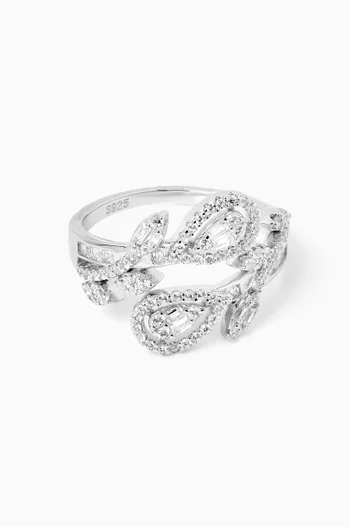 Cassy Open Ring in 925 Sterling Silver