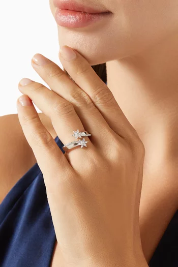 Aya Bliss Open Ring in Sterling Silver