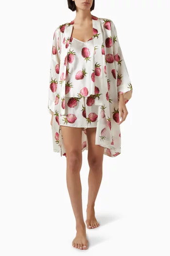 Mimi Blythe Robe in Silk Satin