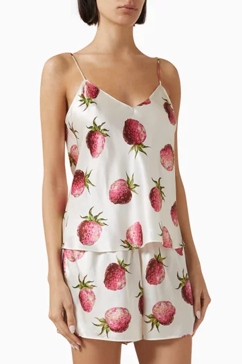 Elle Blythe Camisole Set in Silk Satin