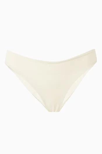 قطعة بيكيني سفلية بتصميم كلاسيكي نايلون مطاطي