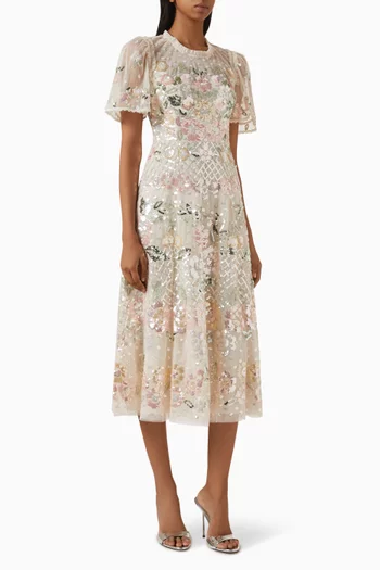 Rosalie Embellished Ballerina Dress in Tulle