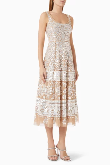 Aurora Embellished Ballerina Dress in Tulle