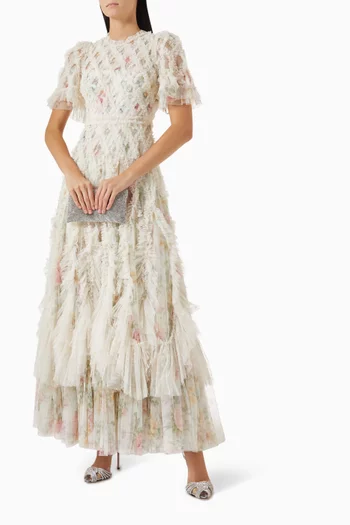Pompadour Garden Rosella Gown