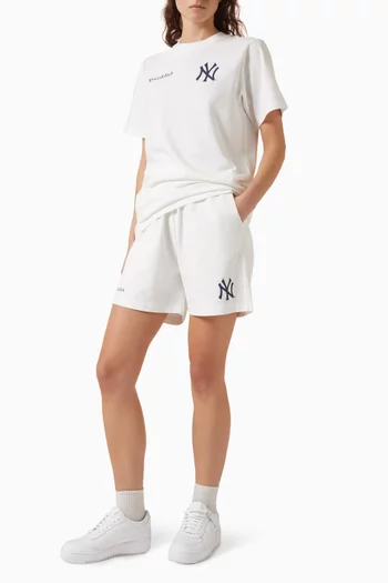 Heritage Yankees Serif Gym Shorts