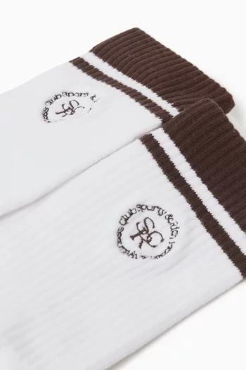 جوارب بشعار SRHWC نسيج قطن