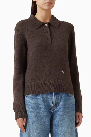 SRC Polo T-shirt in Cashmere