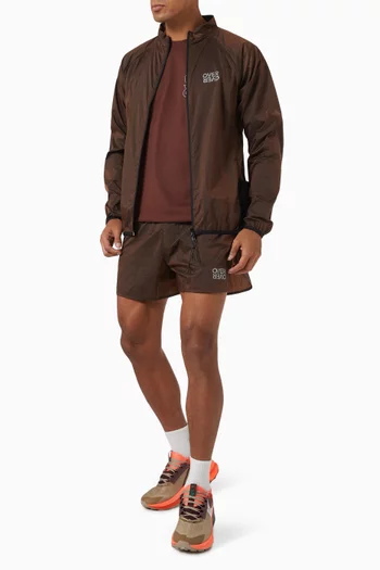 Logo Track Shorts in Nylon
