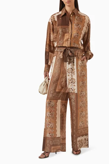 Lucky Relaxed-fit Pants in Silk