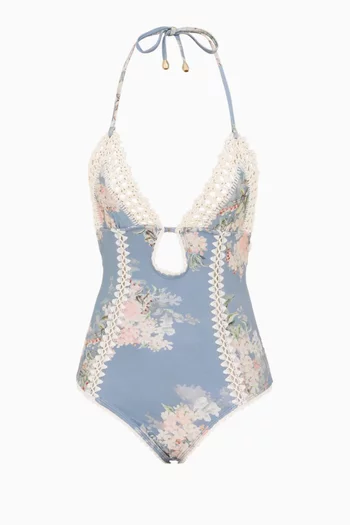 Cascadian Crochet One-piece Swimsuit