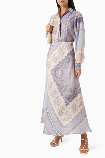 Lucky Printed Shirt in Cotton