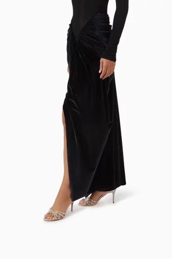 Tequila 75 Mule Sandals in Dragon Leather