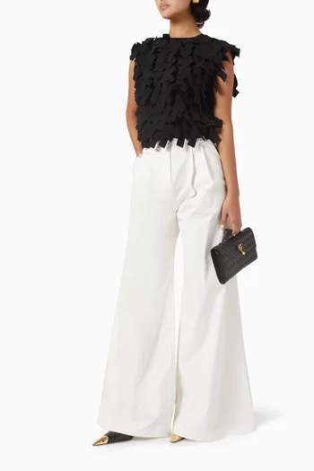 High-waisted Wide-leg Pants