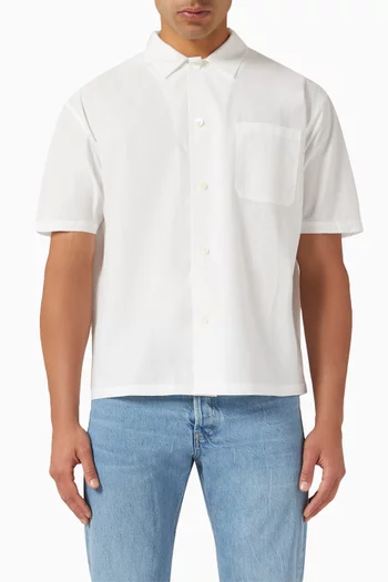 Short Sleeve Shirt in Cotton
