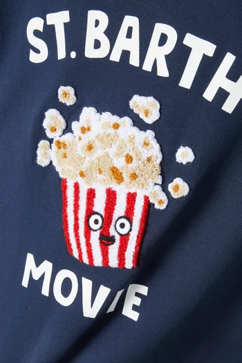 Popcorn Graphic-print T-shirt in Cotton
