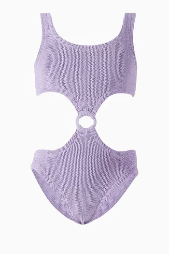 Laurel One-piece Swimsuit in Crinkle Fabric