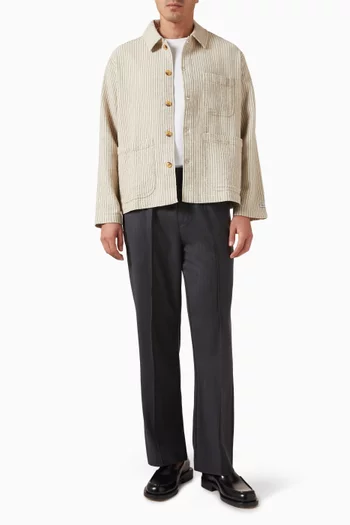 Sorrento Overshirt in Linen-blend