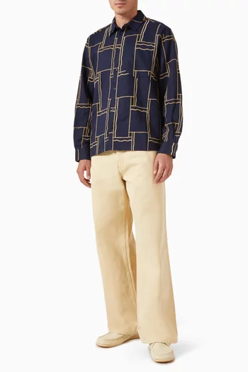 Oversized Verona Pearce Shirt in Cotton-blend