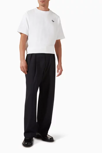 Olive Branch Oversized T-shirt in Organic-cotton