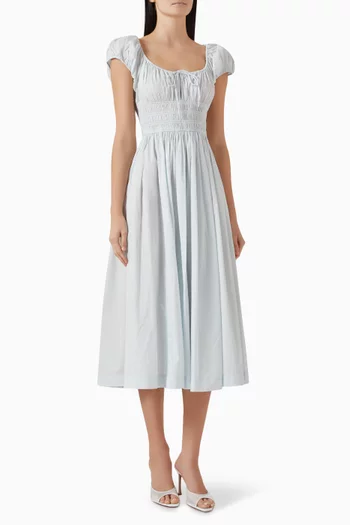 Quinn Midi Dress in Organic Cotton