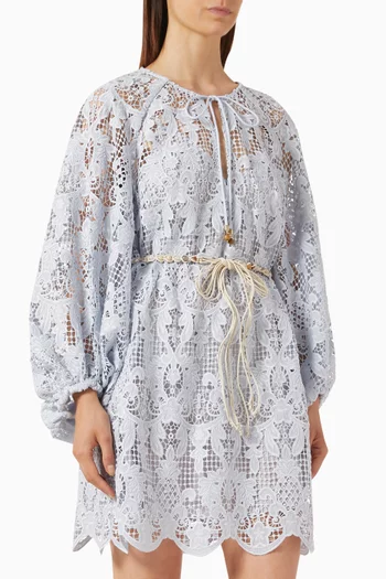 Coco Tunic Mini Dress in Lace