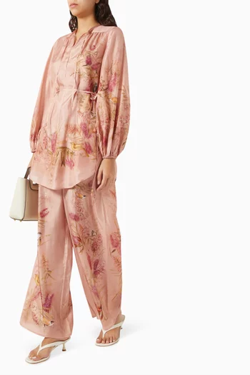 Cascadian Tunic Top in Silk Habotai