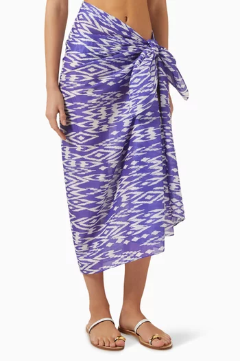 Weather Sarong in Cotton-voile