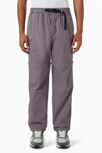 Convertible Hiking Pants in Cotton-poly Blend Ripstop