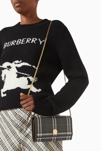 Check-printed Wallet on Chain in Canvas