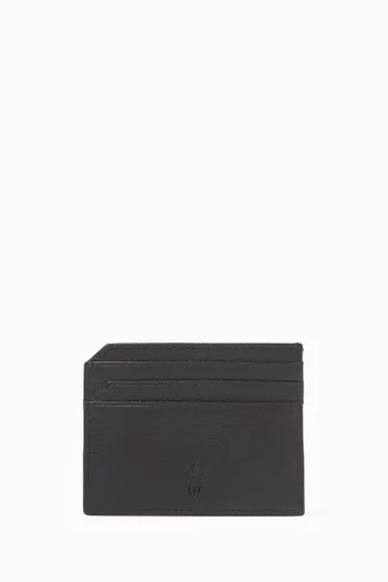 Slim Card Case in Leather