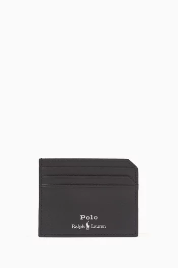 Slim Card Case in Leather