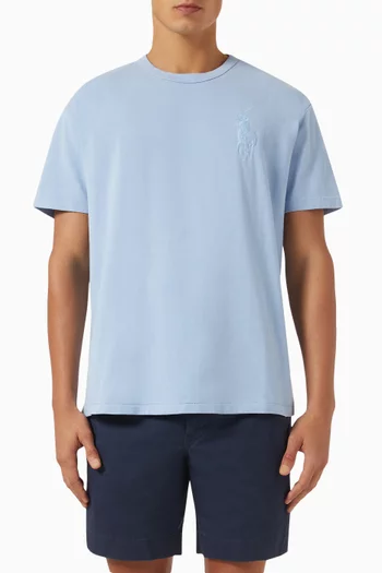 Pony Logo T-shirt in Cotton