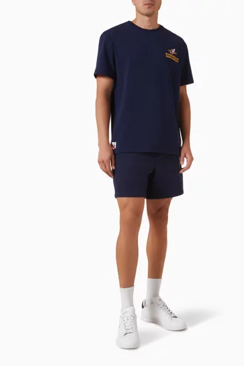 Embroidered Logo T-shirt in Cotton