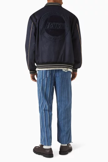 Oil Head Varsity Jacket
