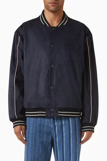Oil Head Varsity Jacket