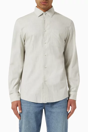 Peached Shirt in Cotton-wool