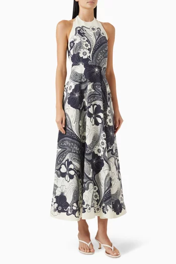 Mickey Midi Dress in Cotton