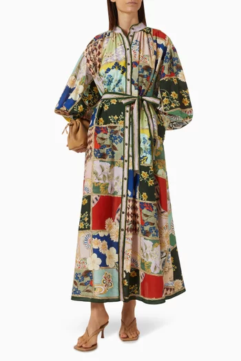 Bianca Shirtdress in Cotton Blend