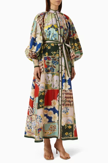 Bianca Shirtdress in Cotton Blend